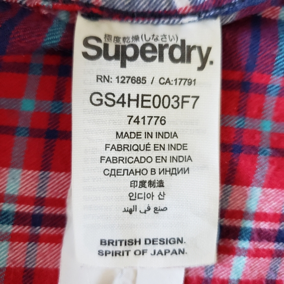 Superdry Lumberjack Patch Shirt - Picture 7 of 7